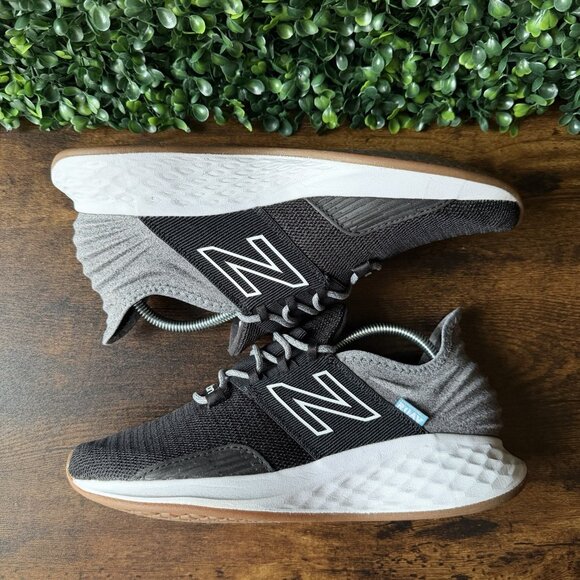New Balance Fresh Foam Roav Women Size 8 Shoes WROAVTK Black Running Sneakers - Picture 5 of 8
